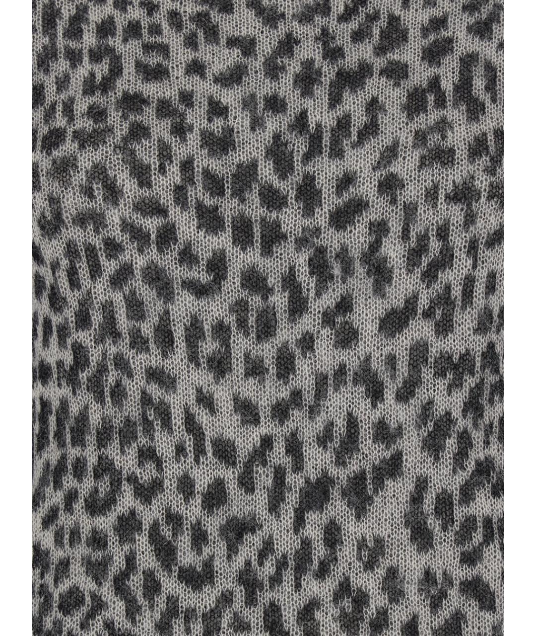 MAX MARA STUDIO Серый шерстяной джемпер / свитер, фото 3