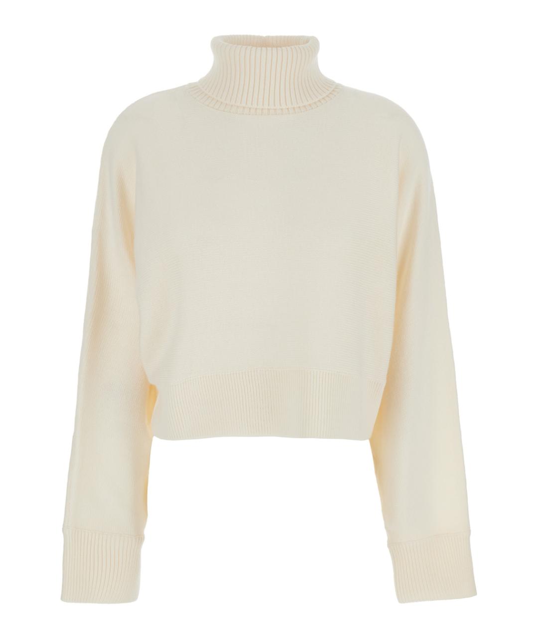 MICHAEL MICHAEL KORS Белый шерстяной джемпер / свитер, фото 1