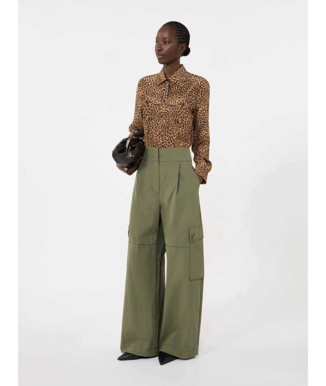 WEEKEND MAX MARA Мульти шелковая рубашка, фото 2