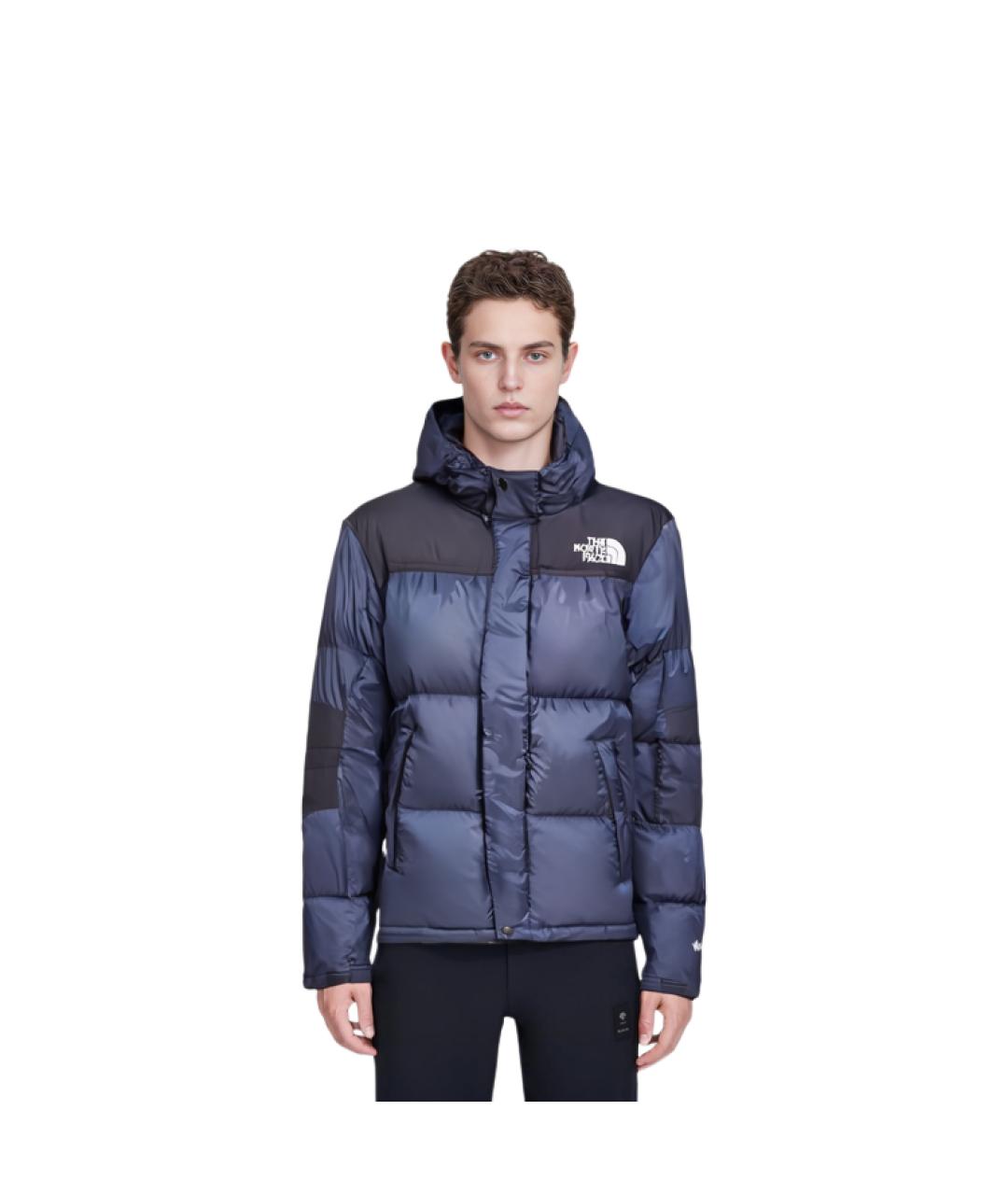 THE NORTH FACE Синий пуховик, фото 4