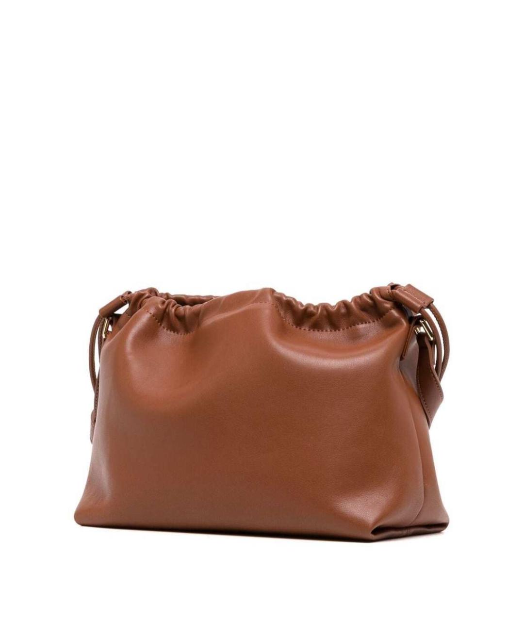 A.P.C. Коричневая сумка через плечо из искусственной кожи, фото 2