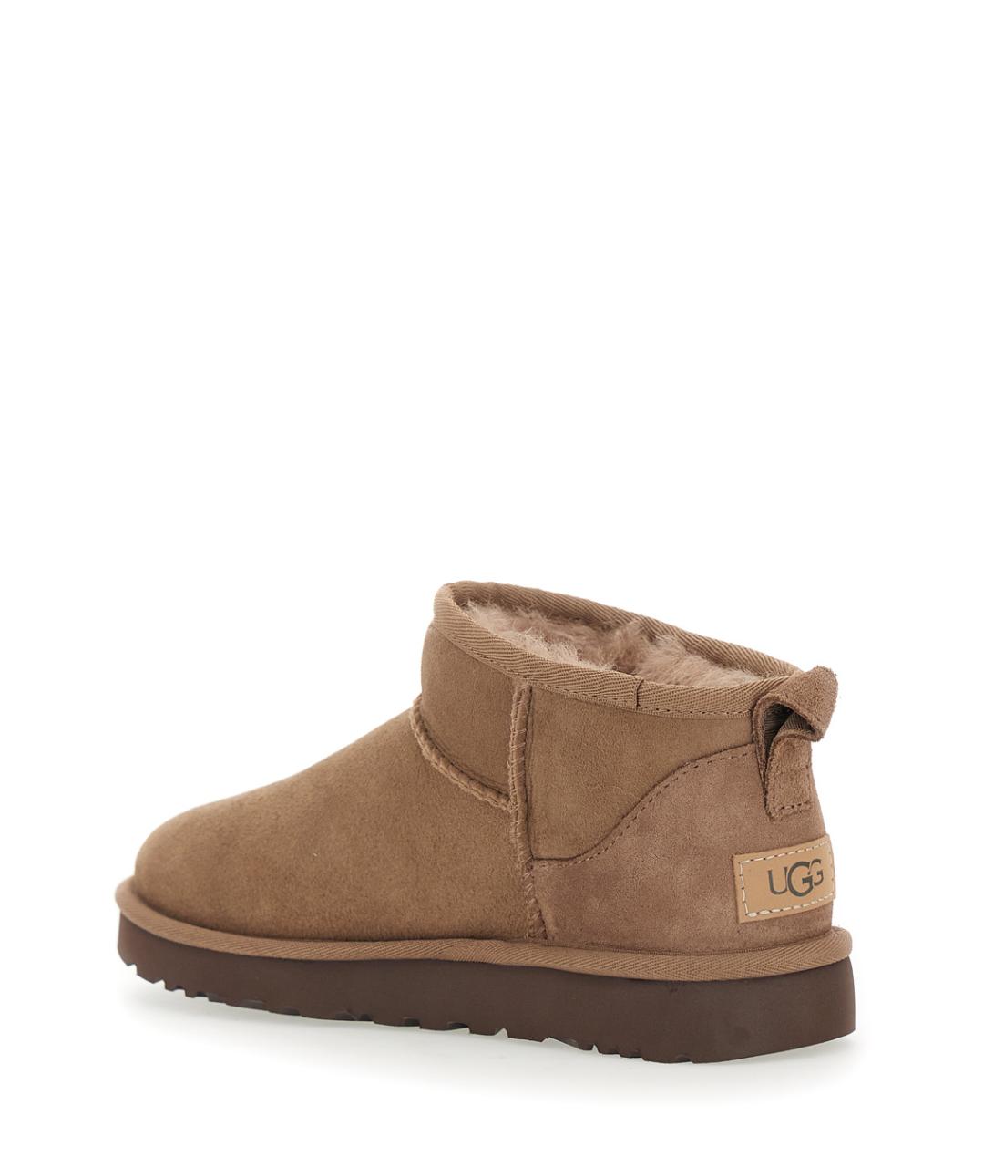 UGG AUSTRALIA Коричневые замшевые ботинки, фото 3