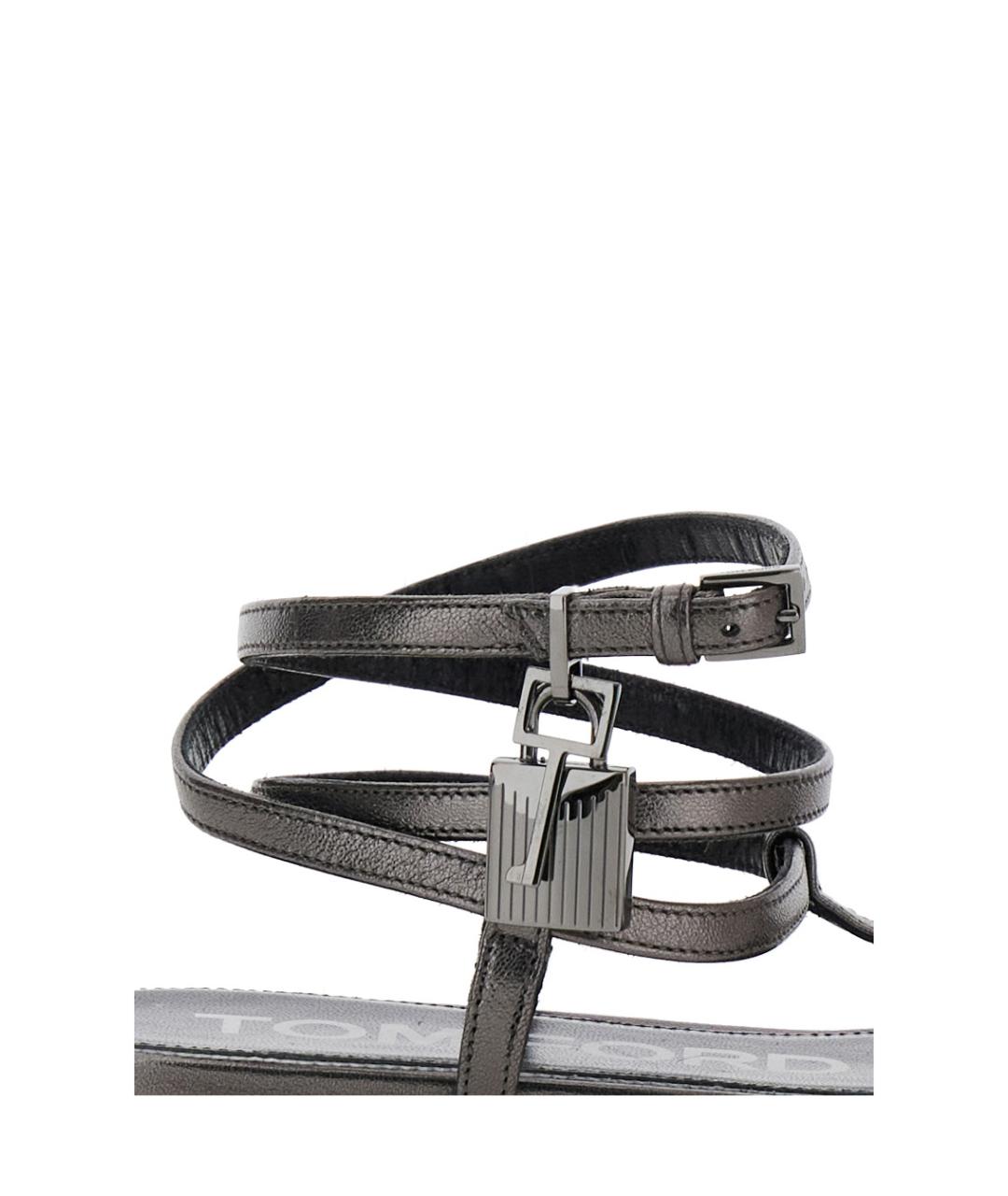 TOM FORD Кожаные сандалии, фото 4