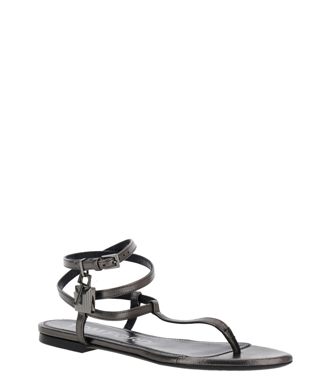 TOM FORD Кожаные сандалии, фото 2