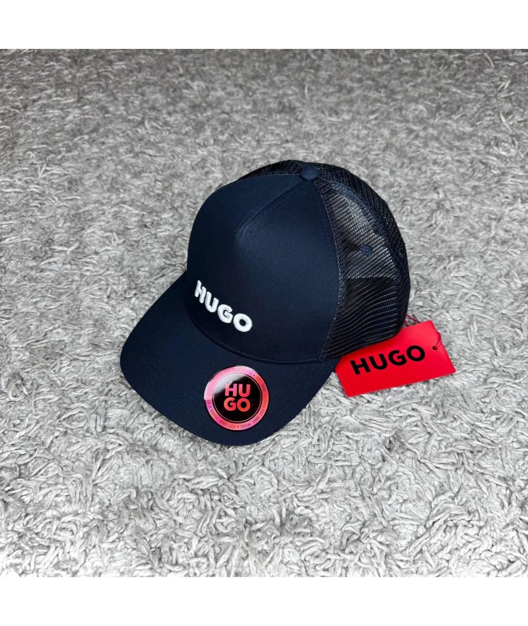 HUGO BOSS Темно-синяя кепка/бейсболка, фото 3