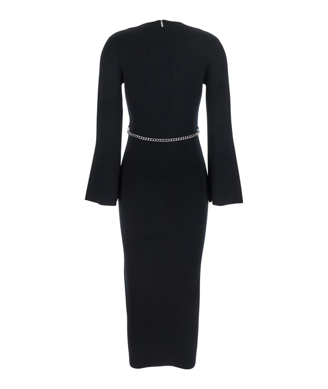 MICHAEL MICHAEL KORS Черное шерстяное платье, фото 2