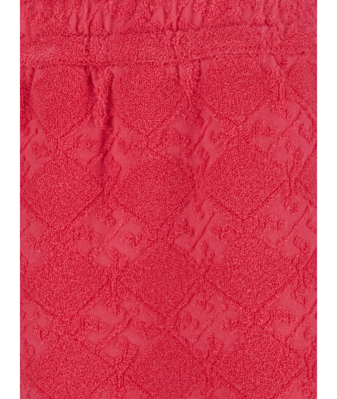 TORY BURCH Розовые хлопковые шорты, фото 3