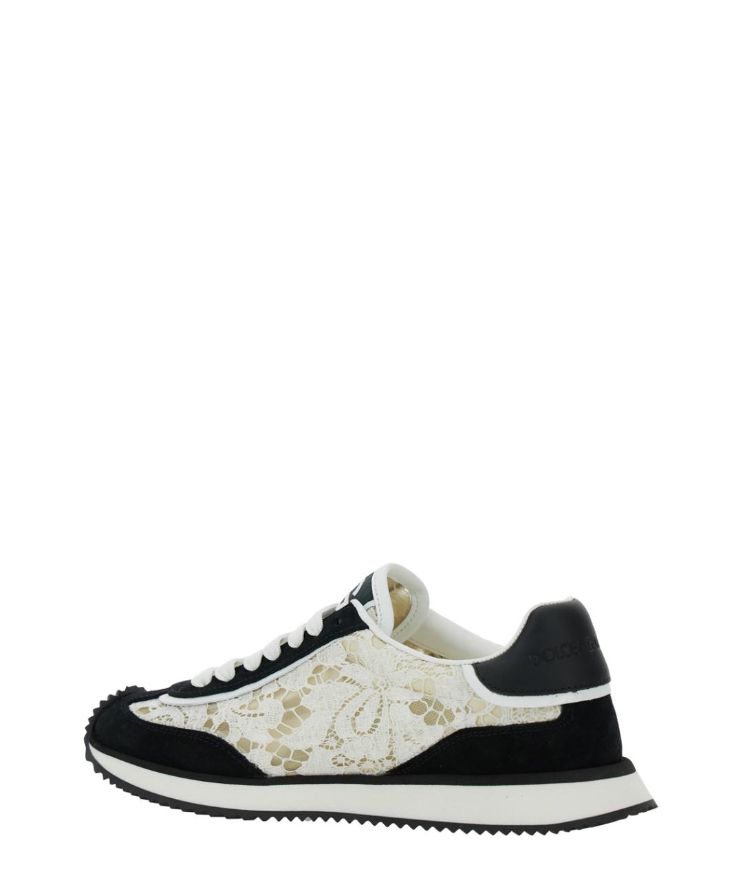 DOLCE&GABBANA Белые синтетические кроссовки, фото 3