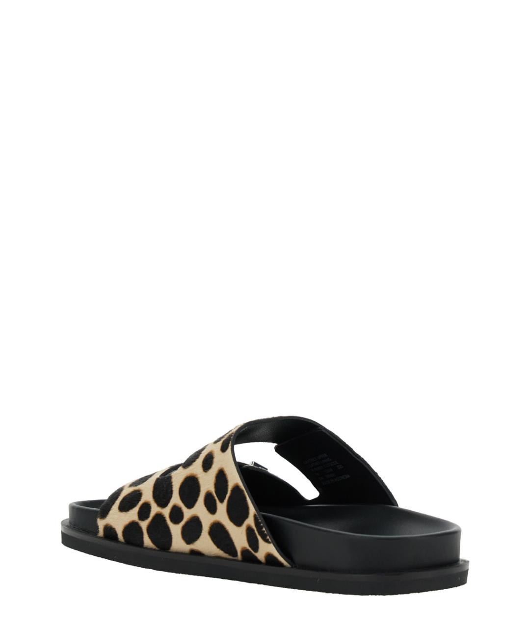 TORY BURCH Коричневые кожаные сандалии, фото 3