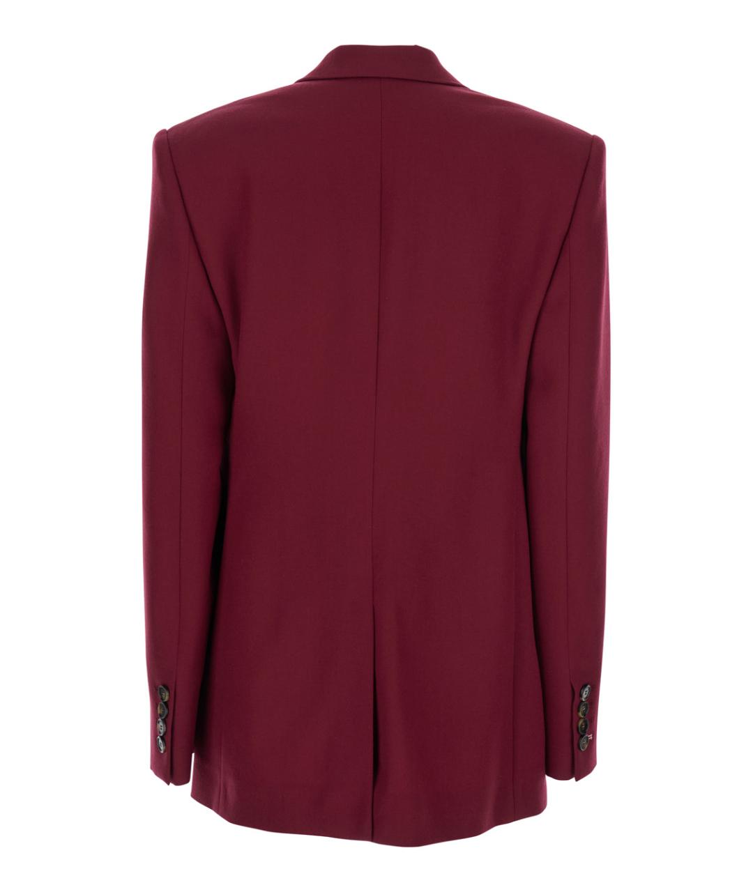 STELLA MCCARTNEY Бордовый вискозный жакет/пиджак, фото 2