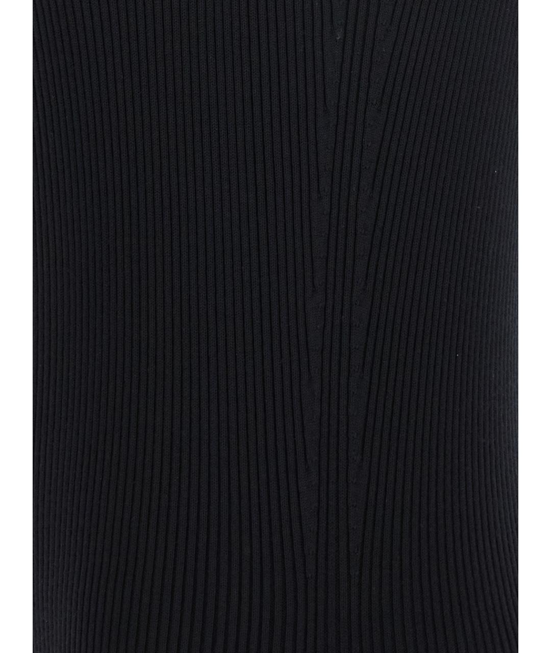 RICK OWENS Черное вискозное вечернее платье, фото 3