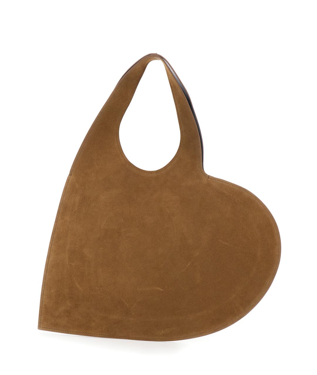 COPERNI Коричневая замшевая сумка через плечо, фото 1