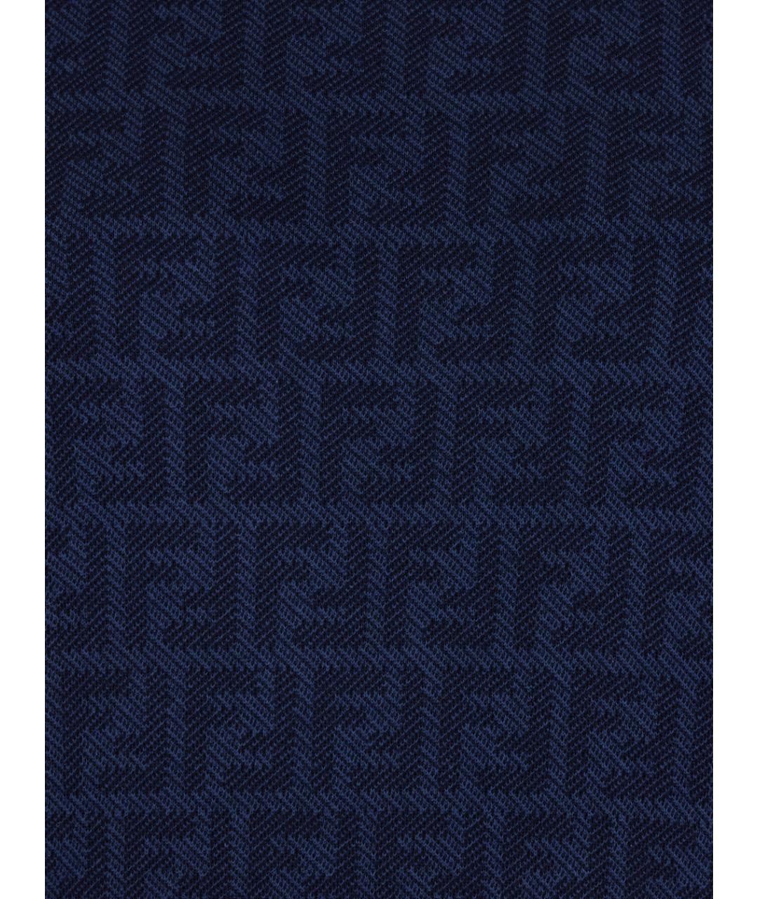 FENDI Синий шерстяной джемпер / свитер, фото 3