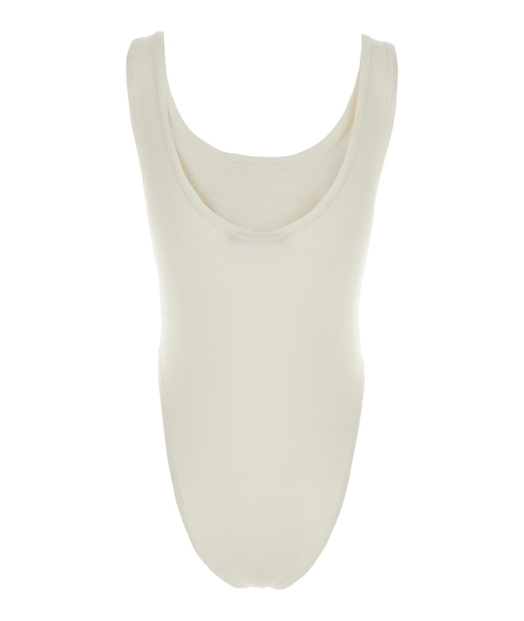 PHOEBE PHILO Белая шелковая майка, фото 1