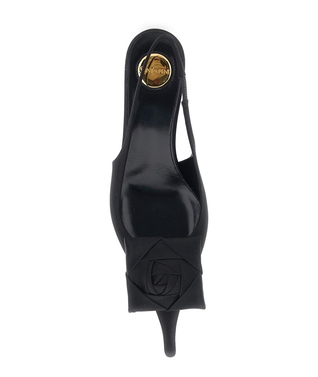 SAINT LAURENT Черные туфли, фото 4