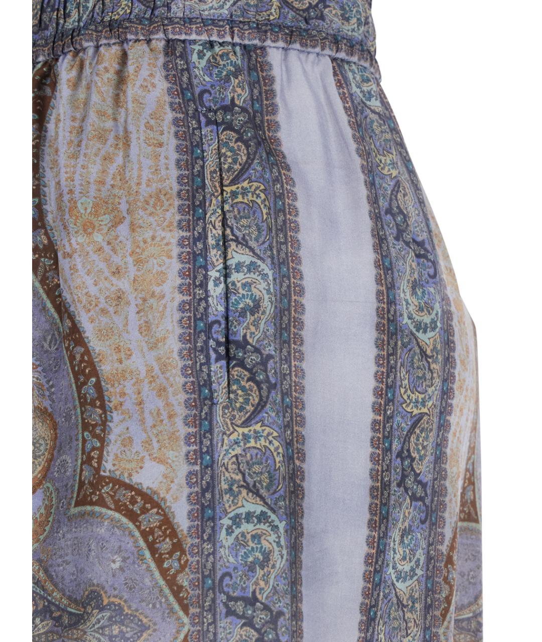 ZIMMERMANN Мульти шелковые прямые брюки, фото 3