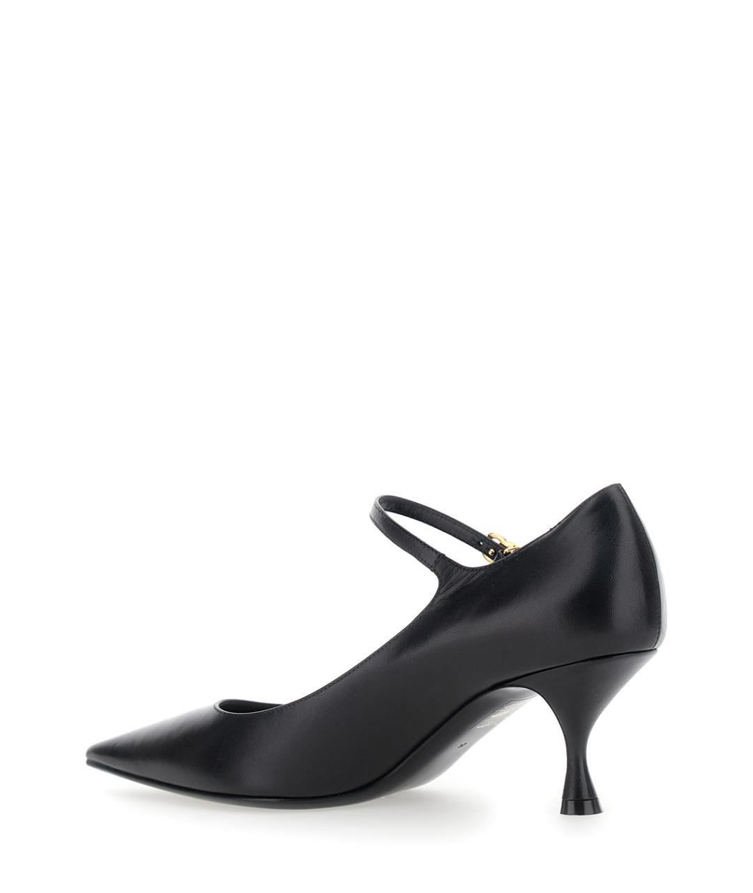 DOLCE&GABBANA Черные туфли из лакированной кожи, фото 3