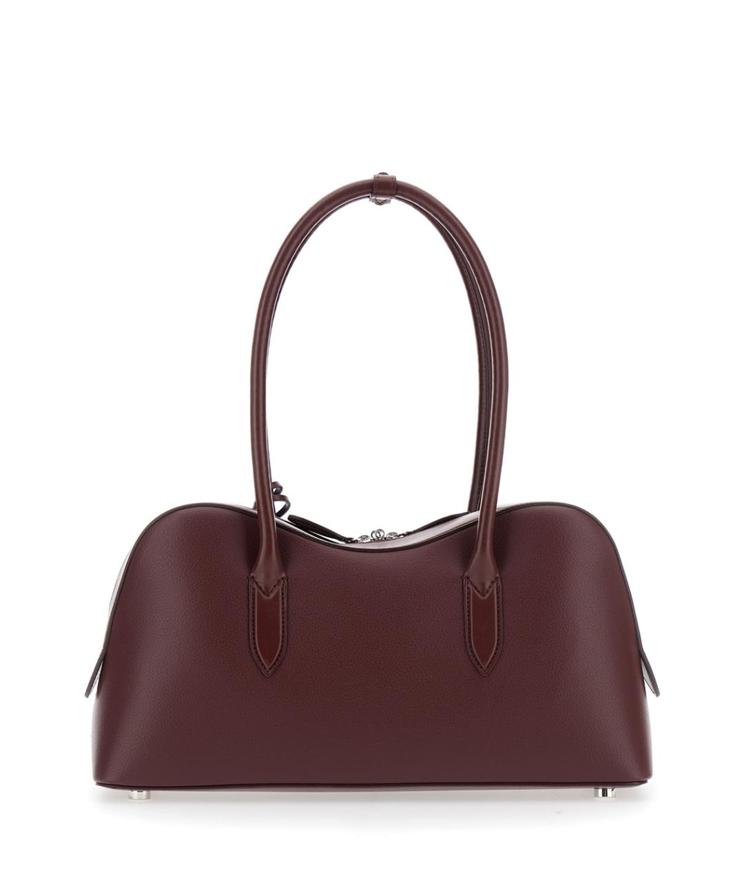 STELLA MCCARTNEY Бордовая сумка с короткими ручками из искусственной кожи, фото 2