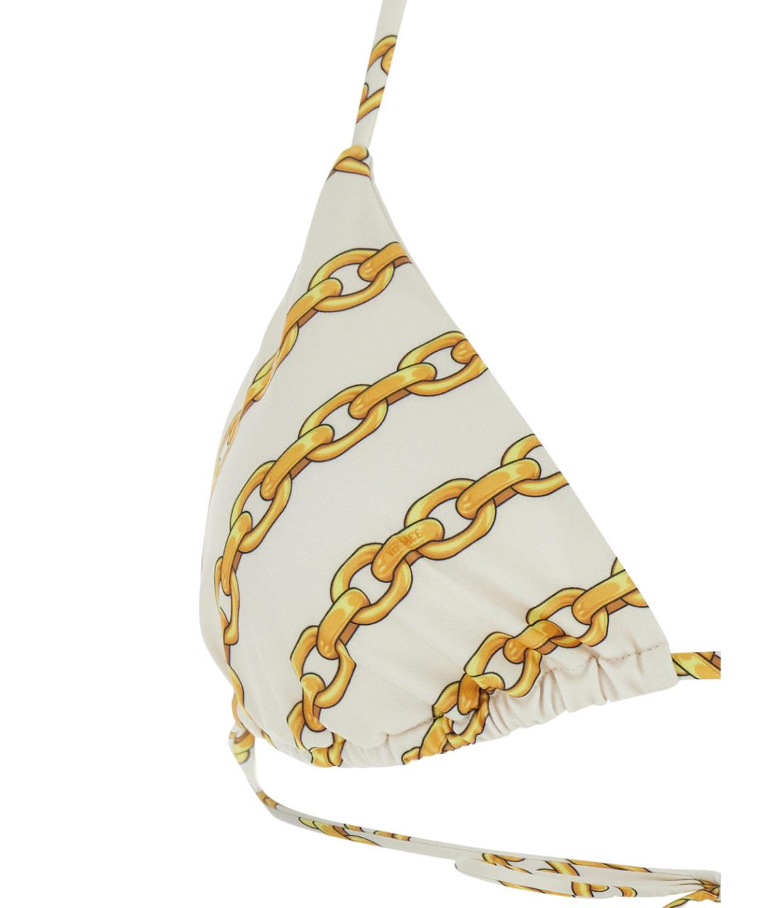 VERSACE Белый купальник, фото 2