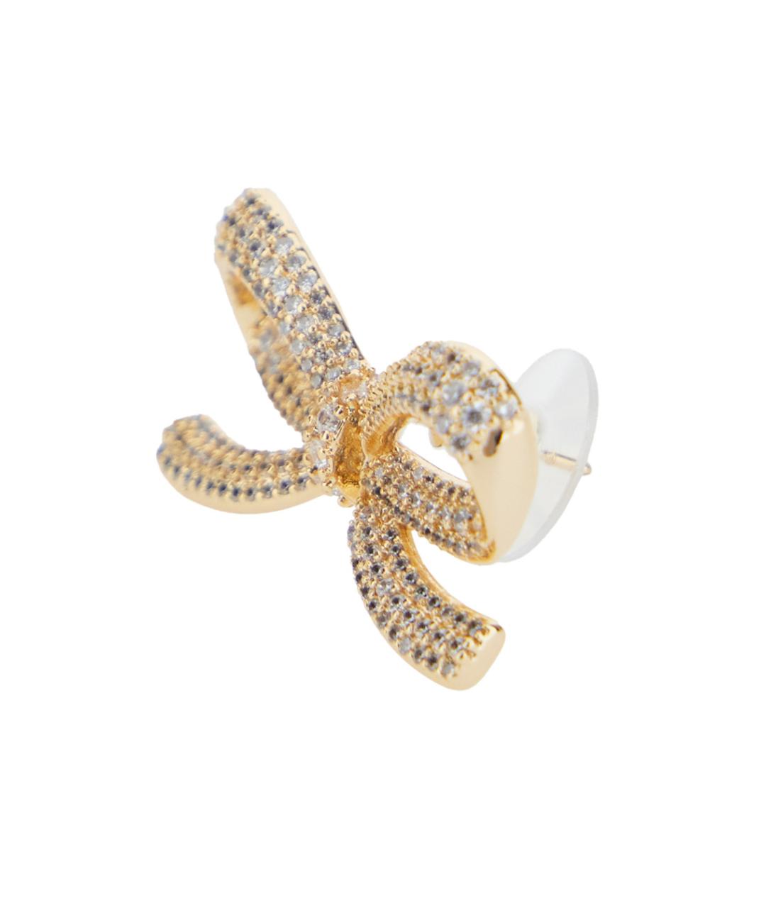 SELF-PORTRAIT Золотые металлические серьги, фото 3