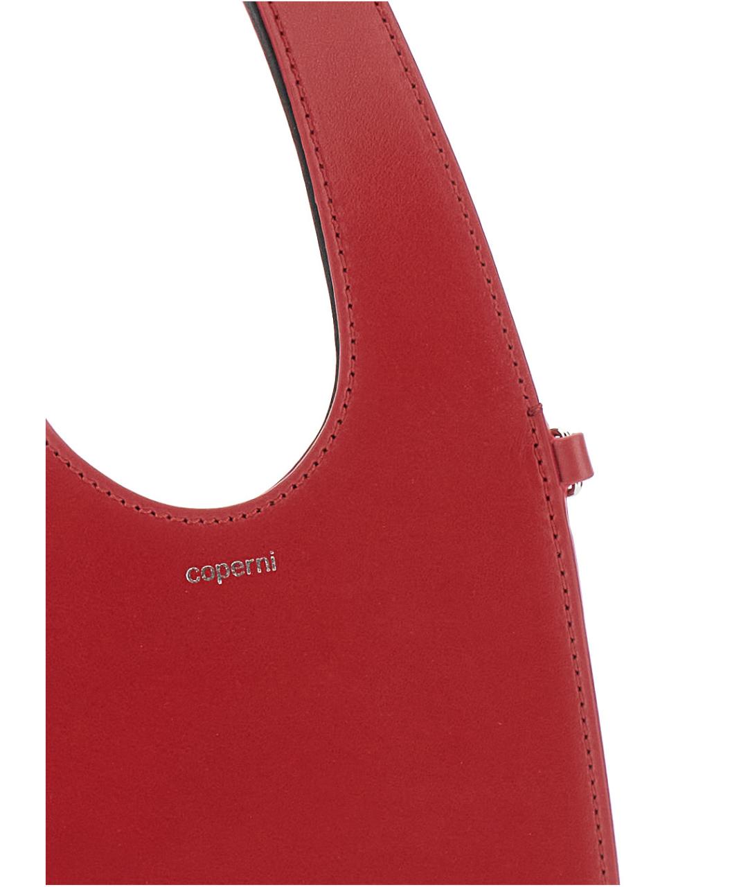 COPERNI Красная кожаная сумка через плечо, фото 3