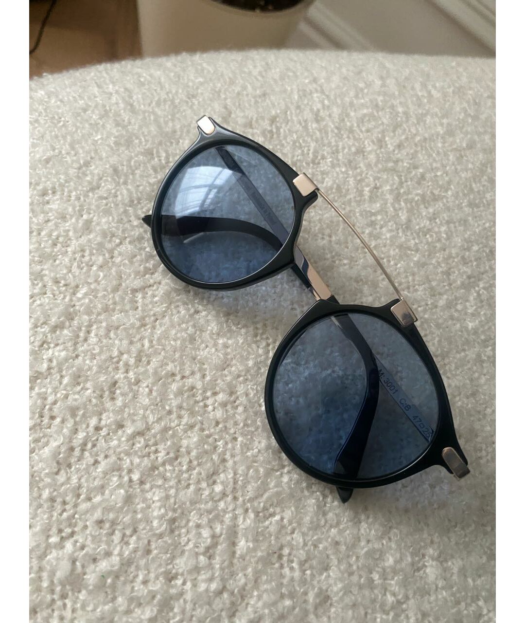 MASSADA Черные пластиковые солнцезащитные очки, фото 2