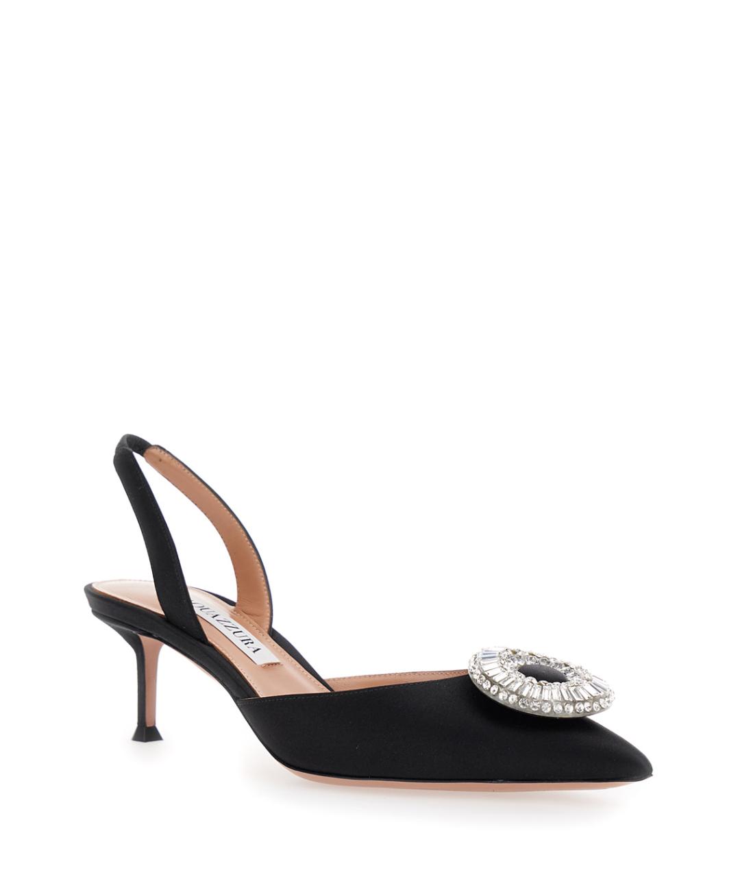 AQUAZZURA Черные туфли, фото 2