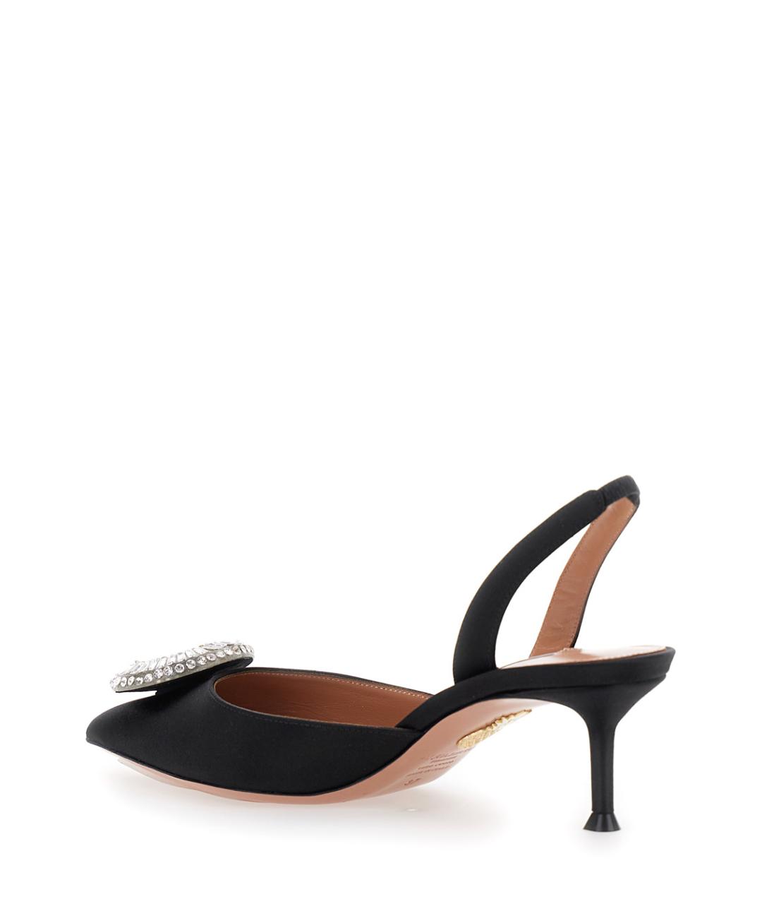 AQUAZZURA Черные туфли, фото 3