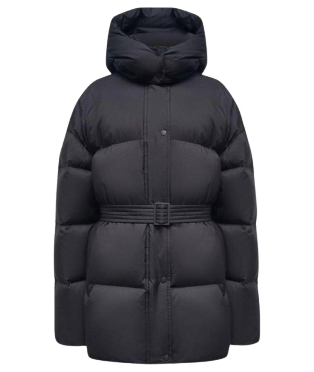 12 STOREEZ Черный полиэстеровый пуховик, фото 1