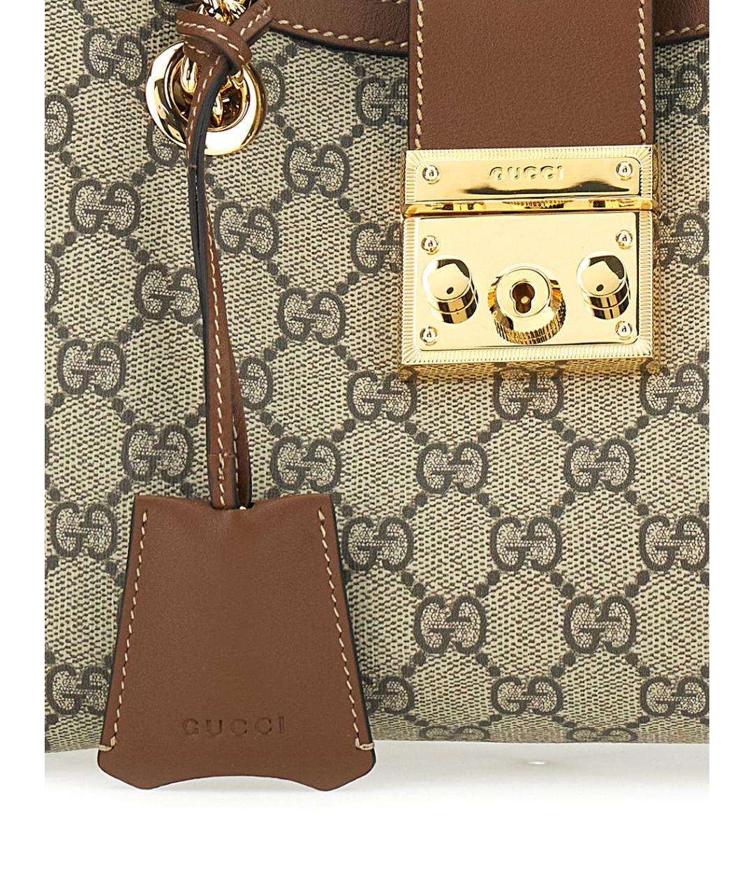 GUCCI Бежевая сумка тоут, фото 3