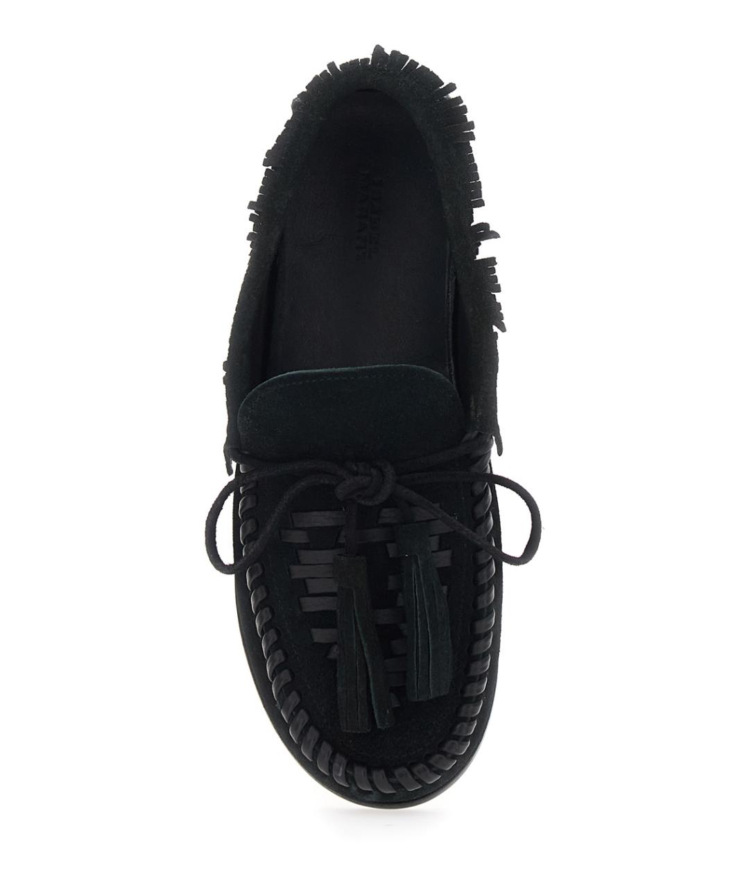 ISABEL MARANT Черные замшевые лоферы, фото 4