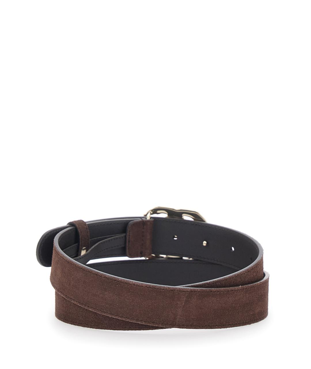 GUCCI Коричневый кожаный ремень, фото 2