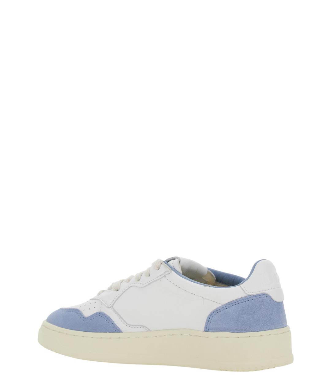 AUTRY Белые кожаные кроссовки, фото 3