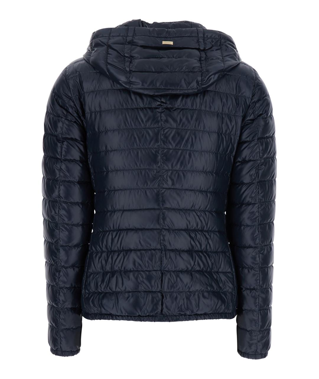 HERNO Синий полиамидовый пуховик, фото 2