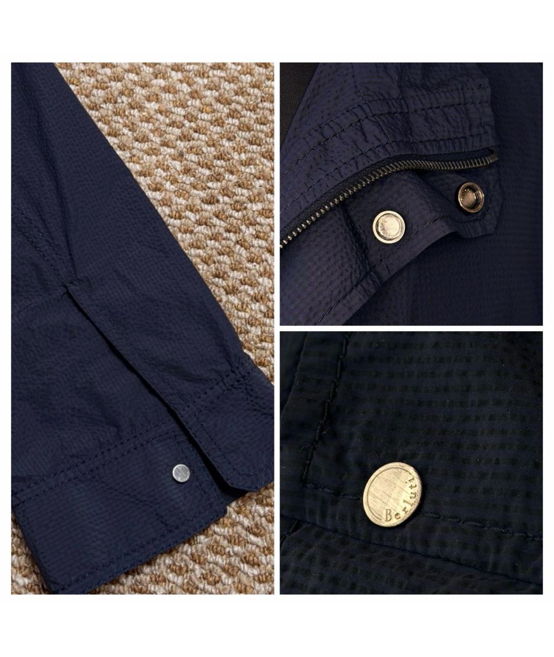 BERLUTI Темно-синяя куртка, фото 7