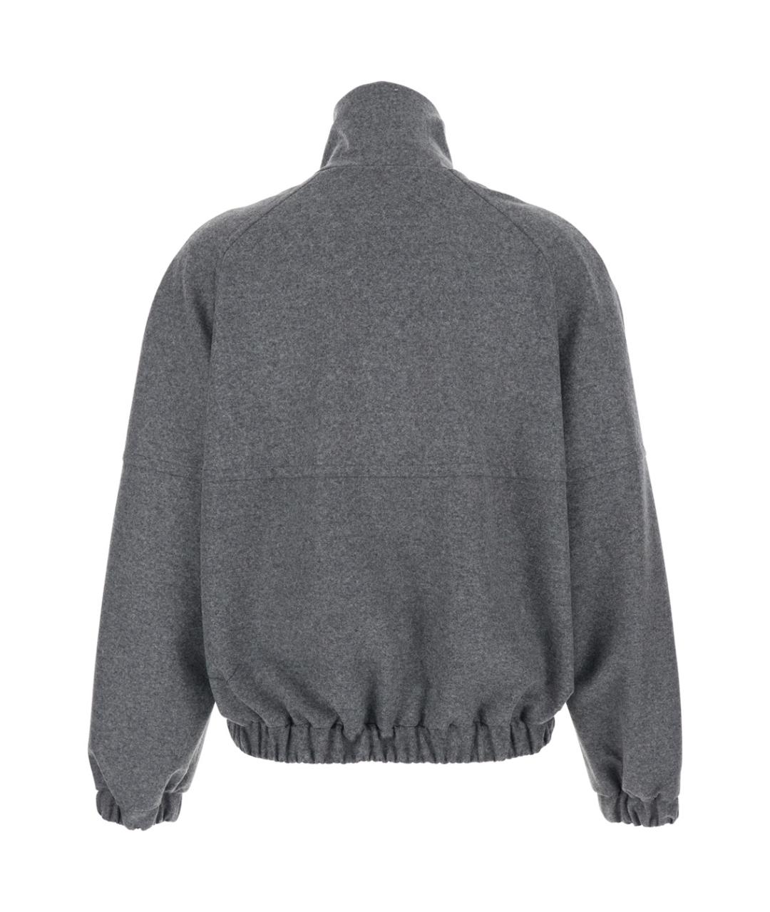 PINKO Серый шерстяной жакет/пиджак, фото 2