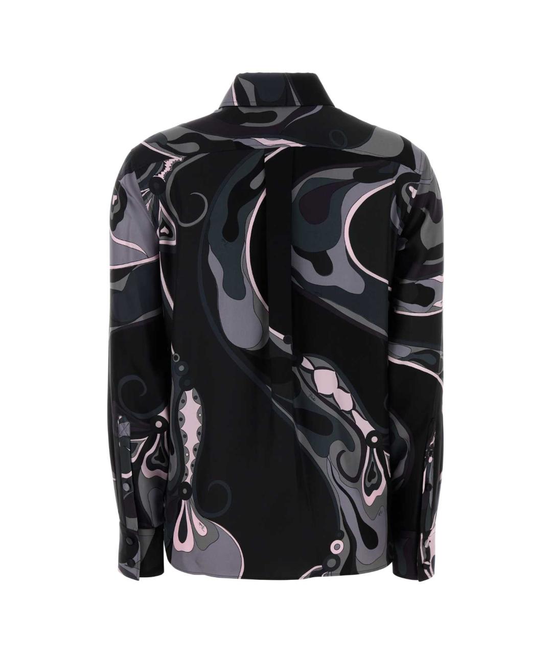 EMILIO PUCCI Мульти шелковая рубашка, фото 2