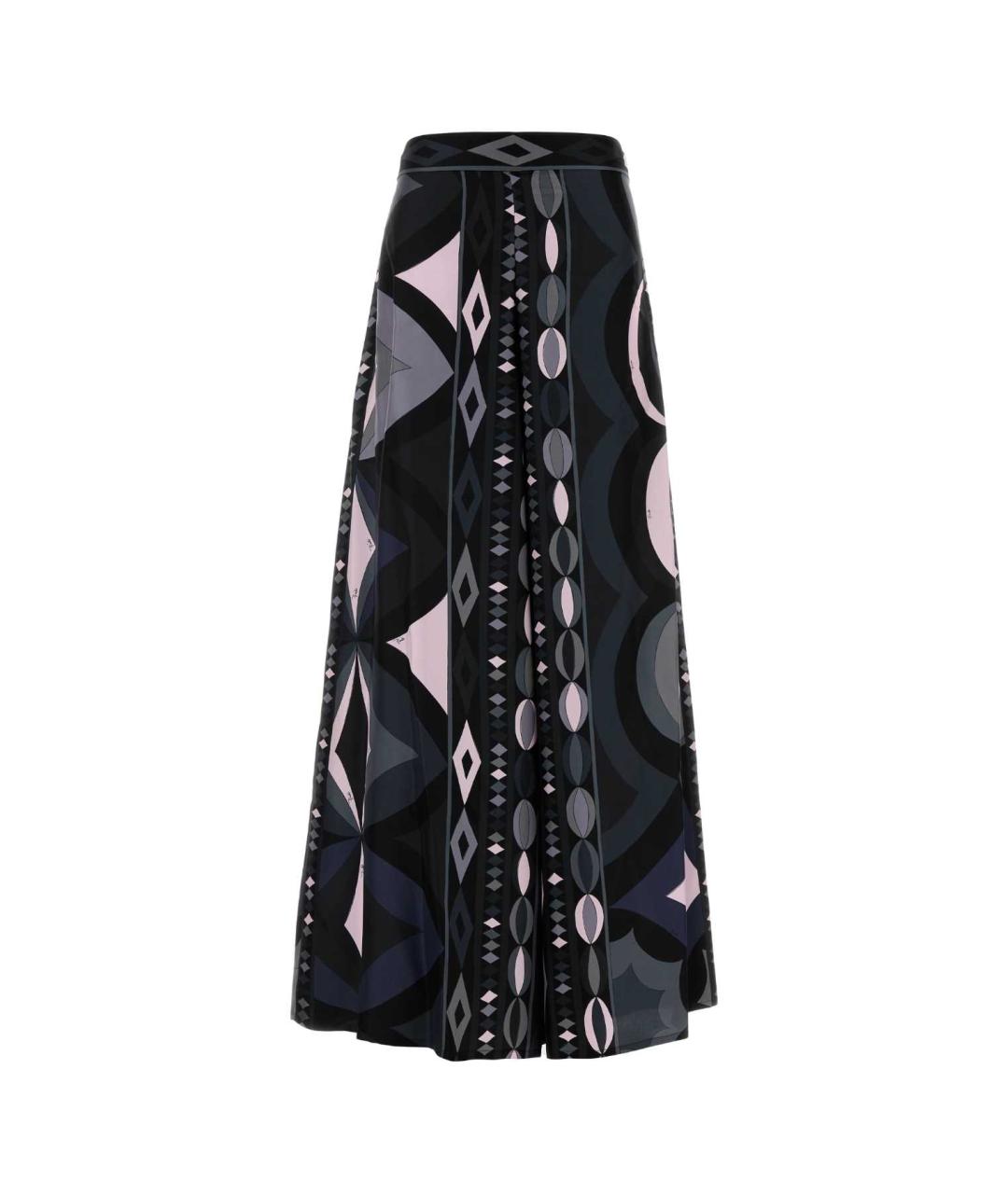 EMILIO PUCCI Мульти шелковые брюки широкие, фото 1