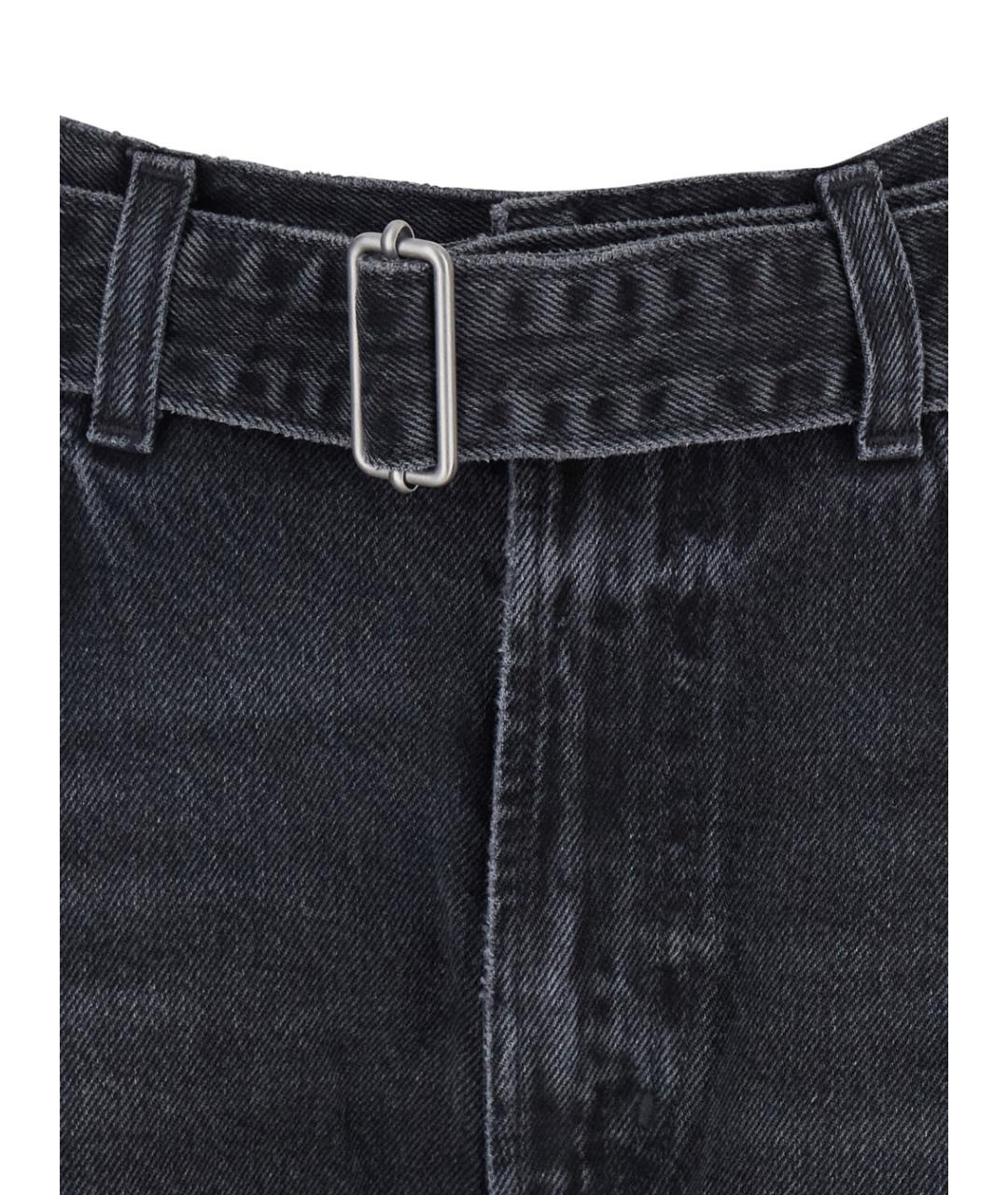 AGOLDE Серые хлопковые джинсы клеш, фото 3