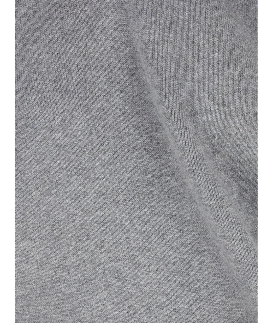 CELINE Серый кашемировый джемпер / свитер, фото 3