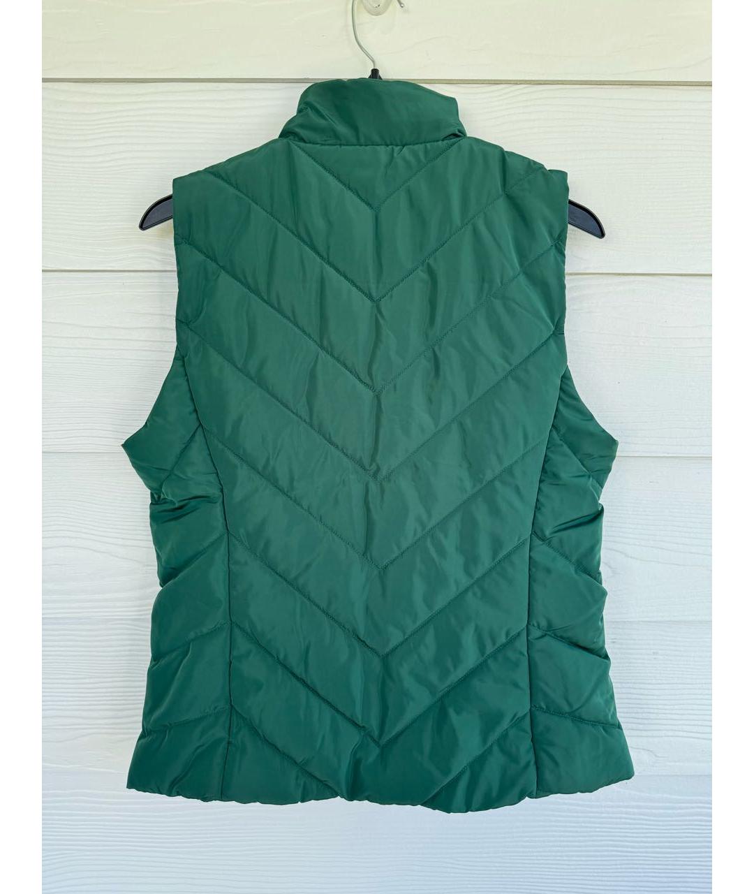 MICHAEL KORS Зеленый полиэстеровый жилет, фото 6