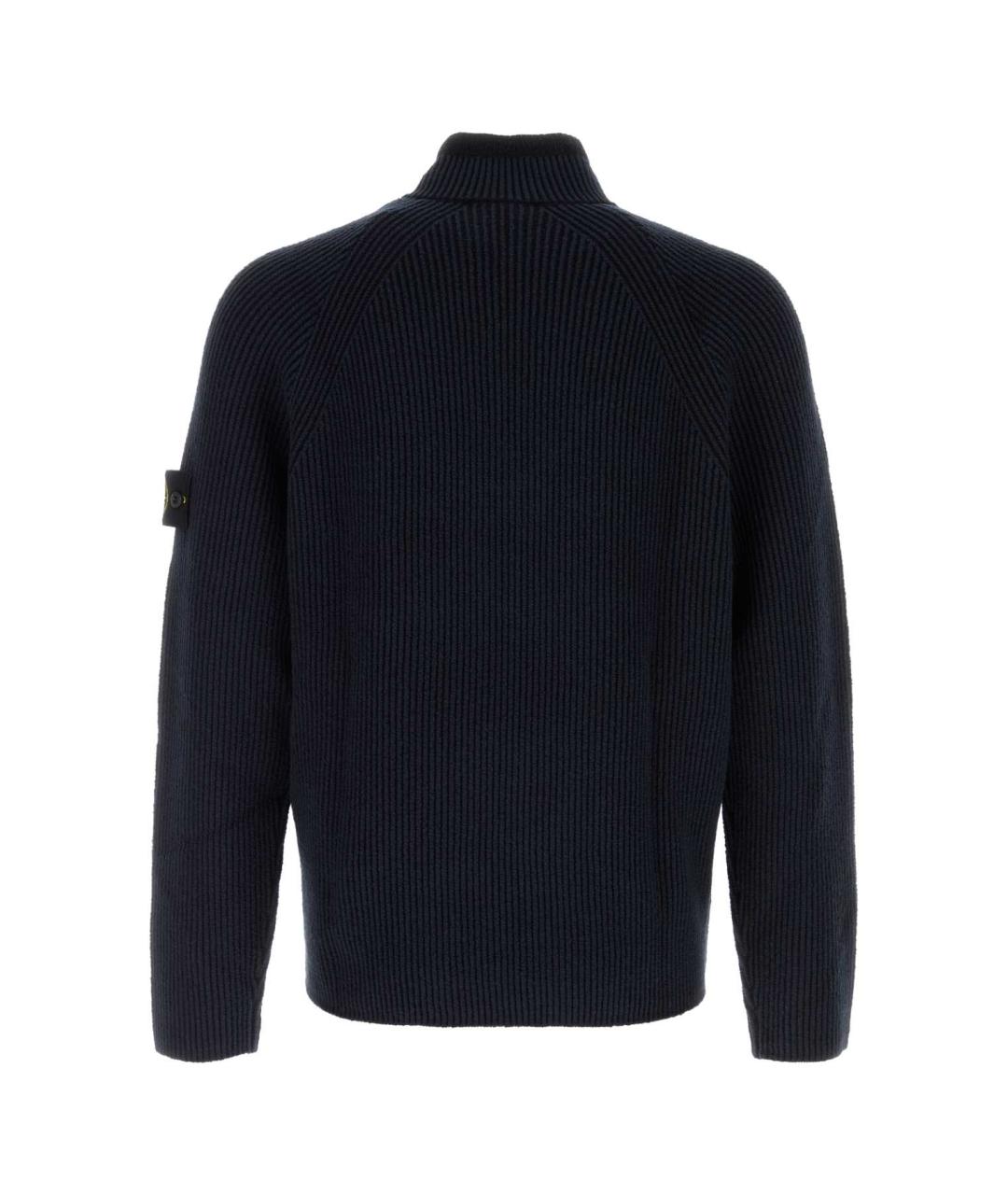 STONE ISLAND Синий джемпер / свитер, фото 2
