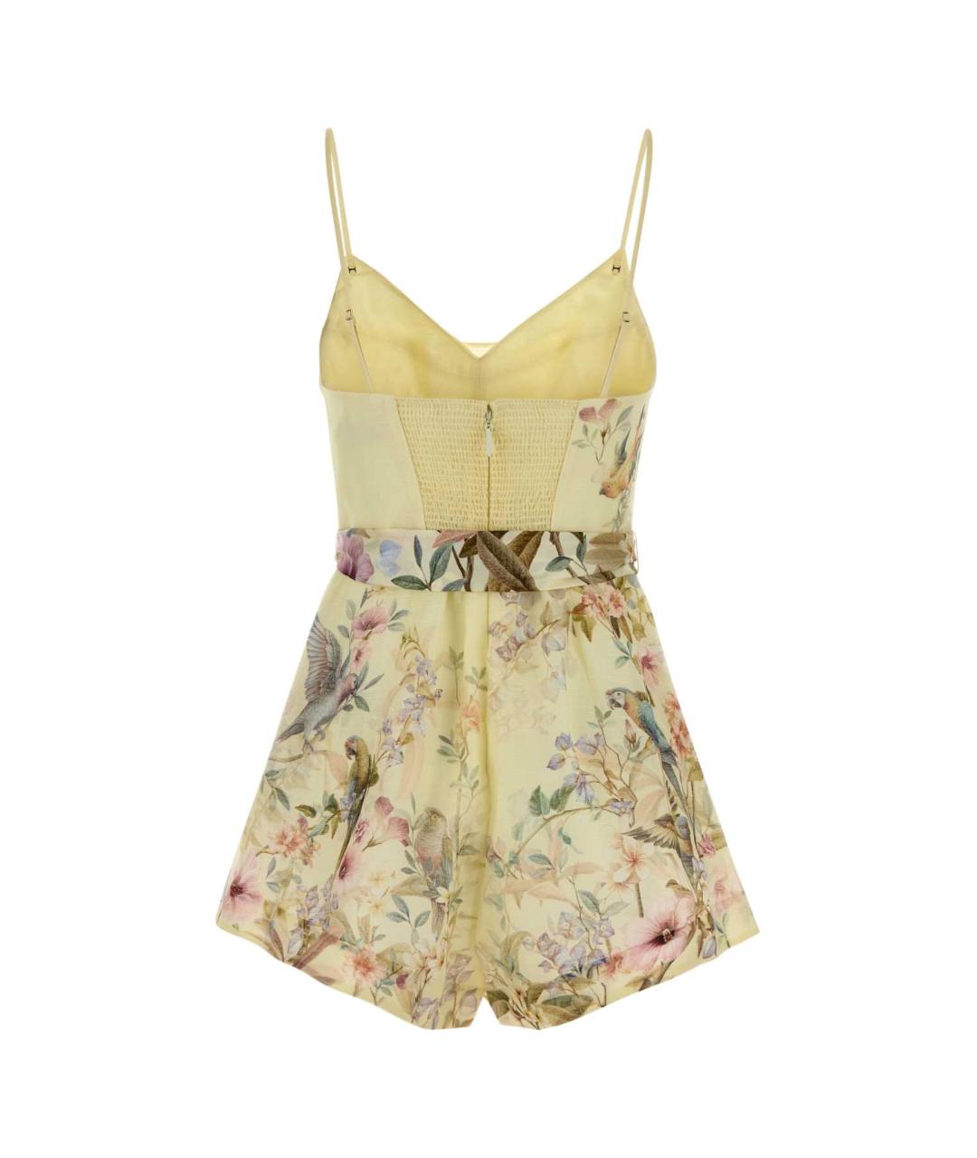 ZIMMERMANN Мульти льняное платье, фото 2