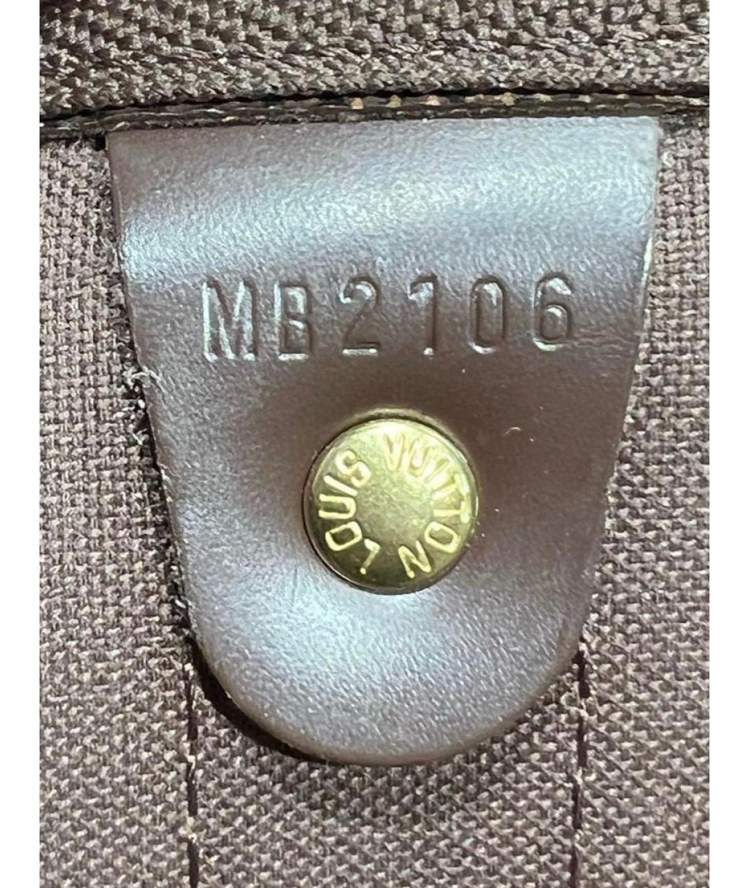 LOUIS VUITTON Коричневая дорожная/спортивная сумка, фото 6