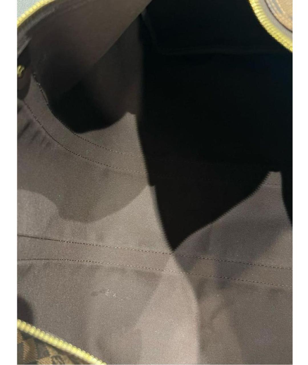 LOUIS VUITTON Коричневая дорожная/спортивная сумка, фото 4