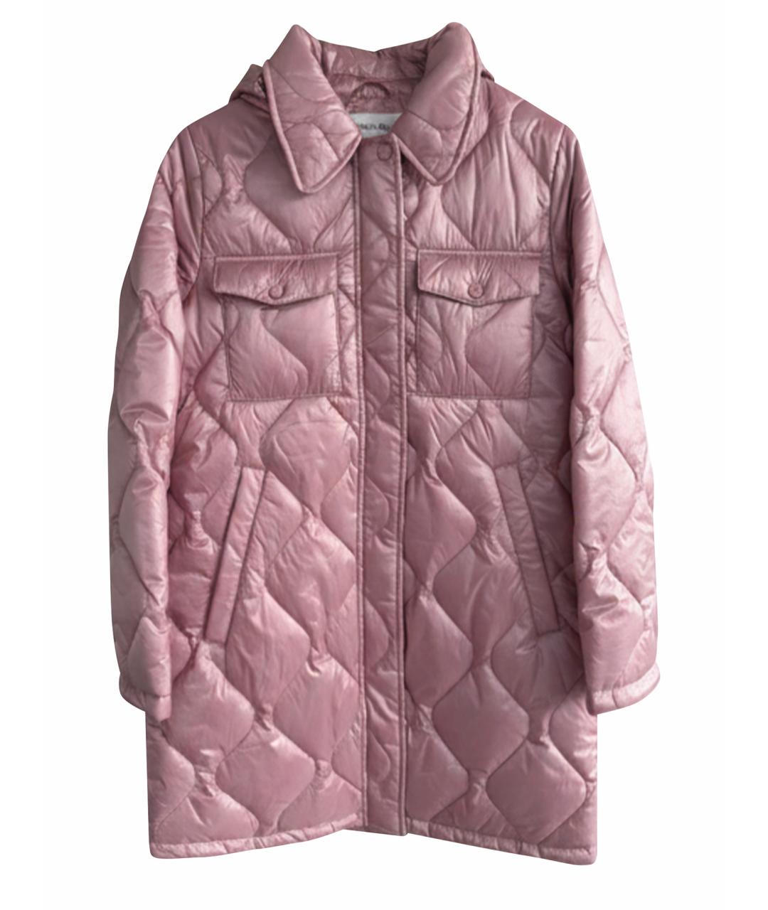 CALVIN KLEIN Розовая полиэстеровая куртка, фото 1