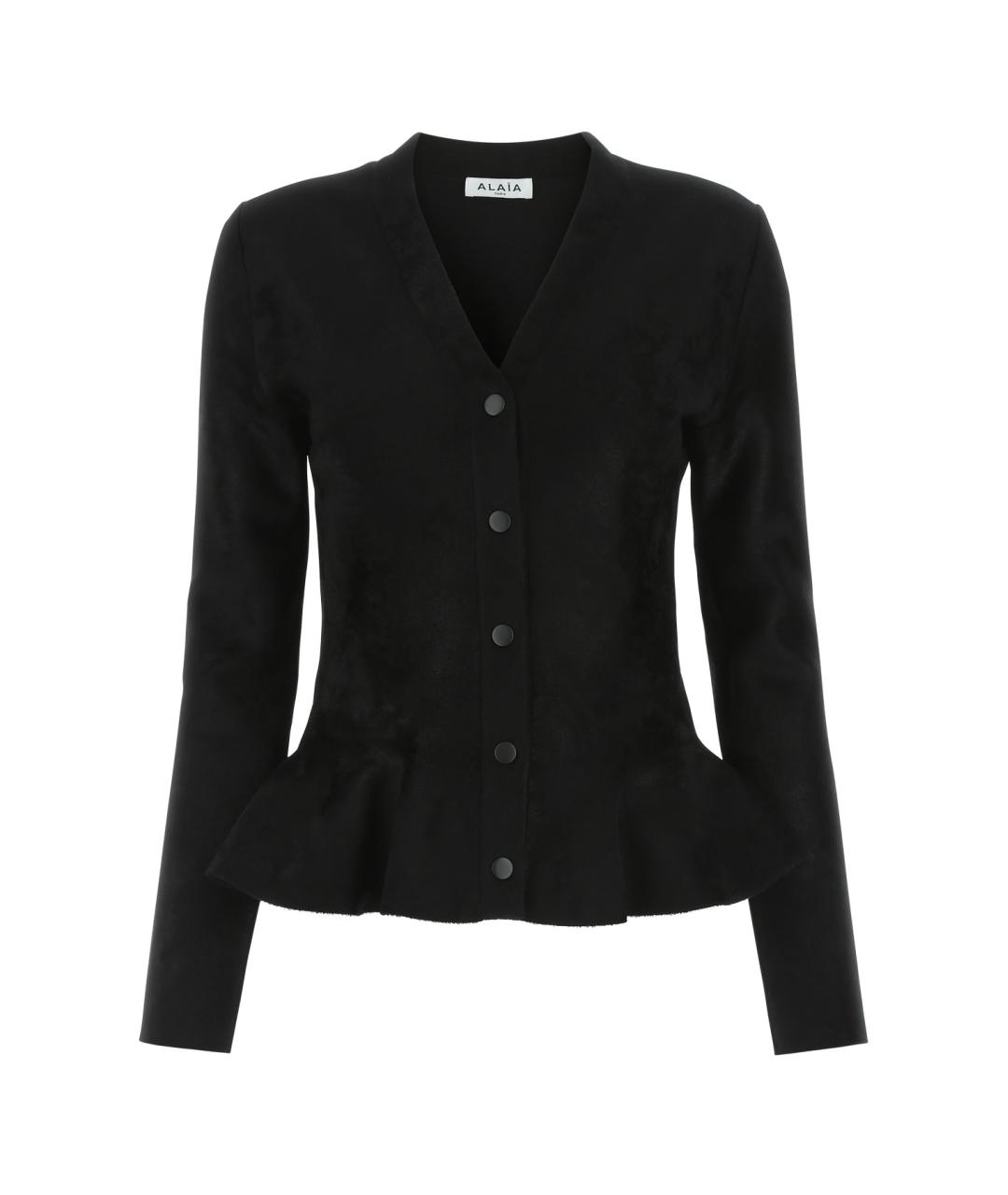 ALAIA Черный кардиган, фото 1