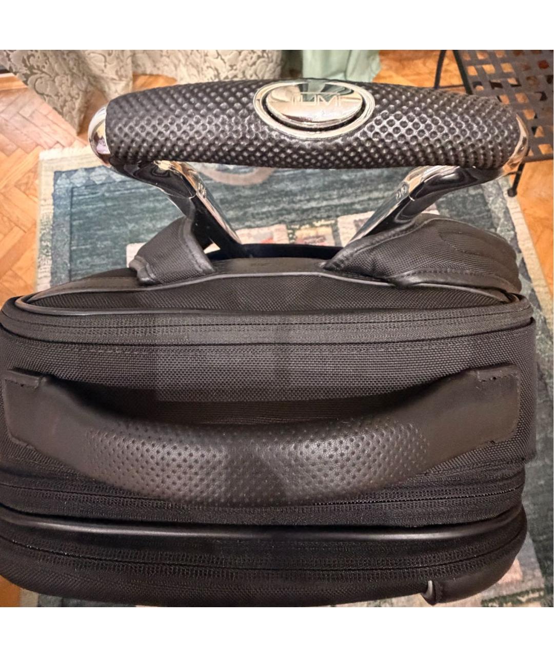 TUMI Черный хлопковый чемодан, фото 8