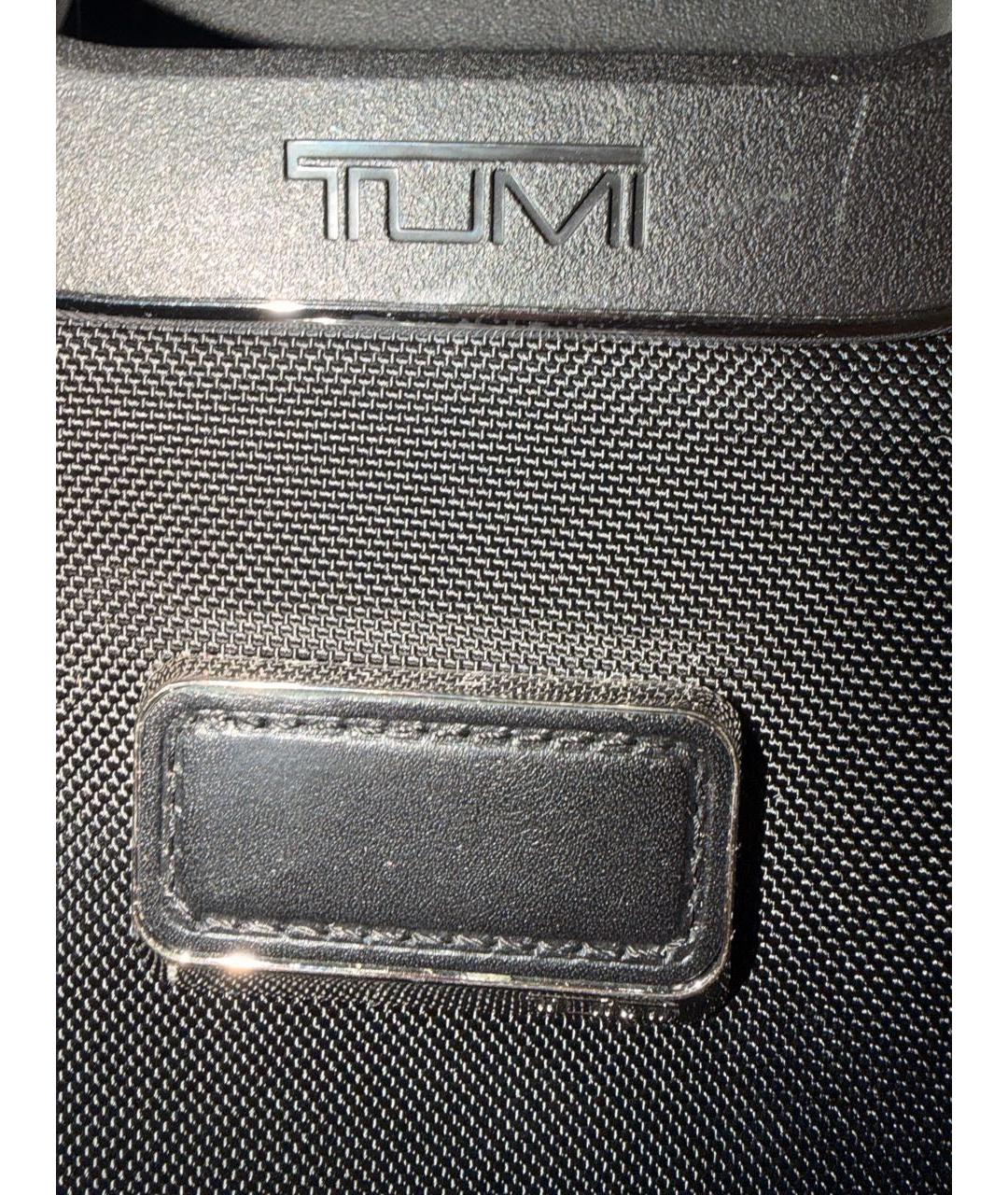 TUMI Черный хлопковый чемодан, фото 6