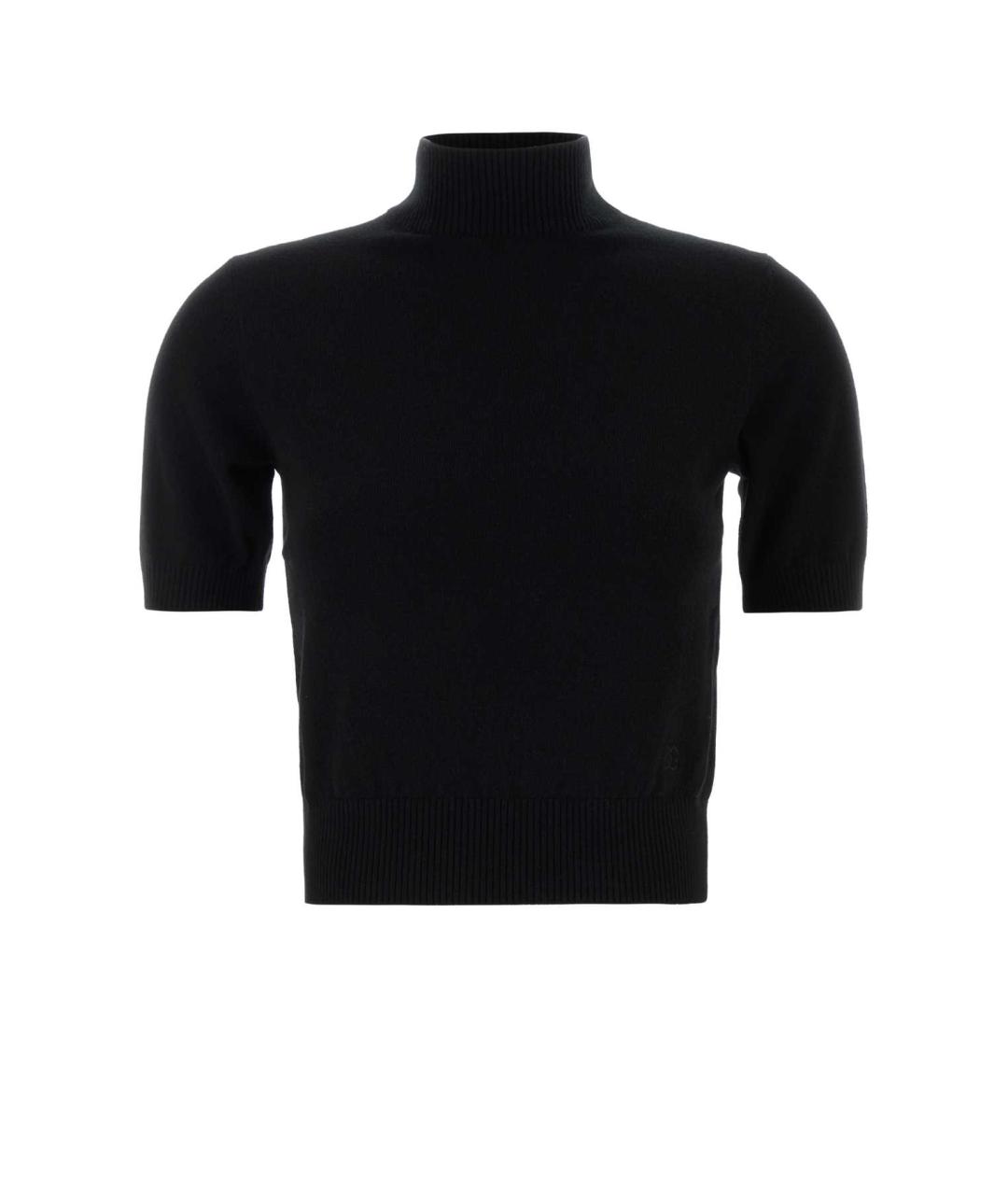 DOLCE&GABBANA Черный кашемировый джемпер / свитер, фото 1